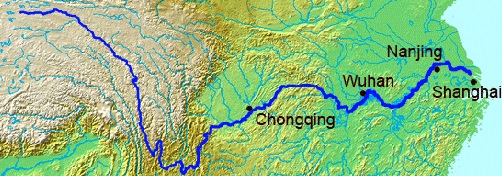 Yangtze river flood