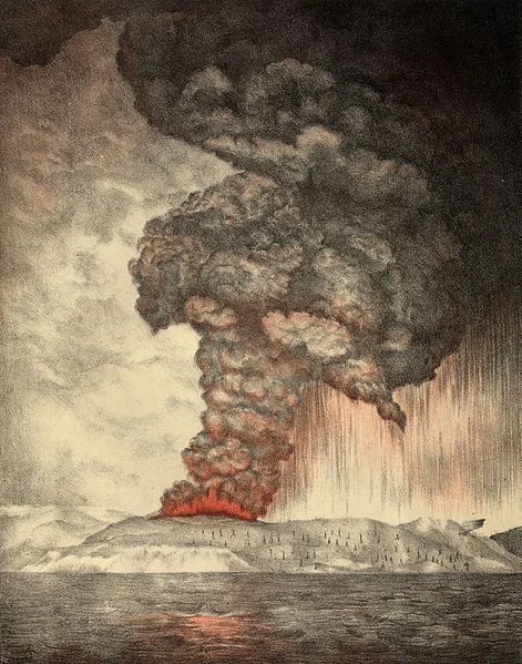 Krakatoa eruption
