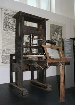 Printing Press - Inventions of the Middle Ages