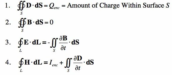 Maxwell's Theorems