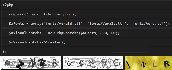 PHP CAPTCHA