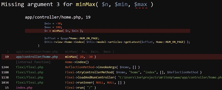 PHP Error