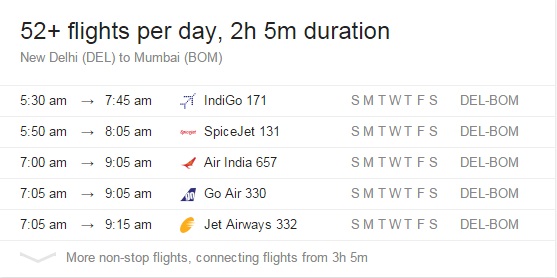 flight to mumbai