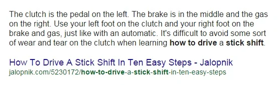 how to drive stick shift
