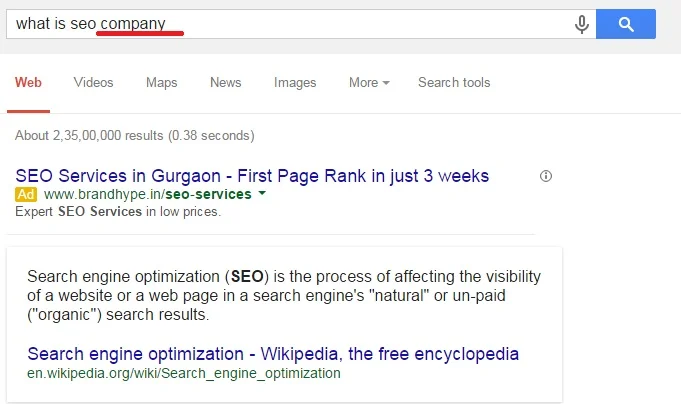 what is seo company