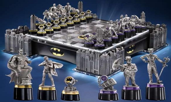 Batman Gotham Cityscape Chess