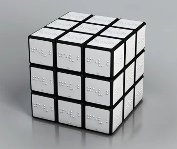 Braille Rubik Cube