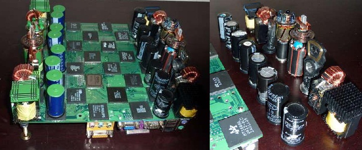 Motherboard chess