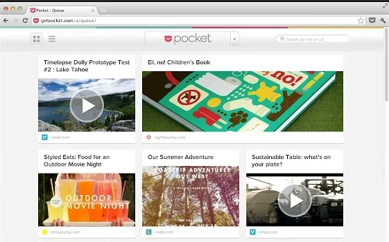 Pocket for Chrome