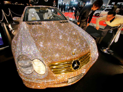Diamond Encrypted Mercedes