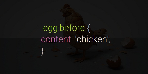 Chicken before egg