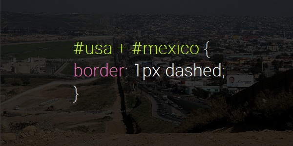 Mexico USA Border