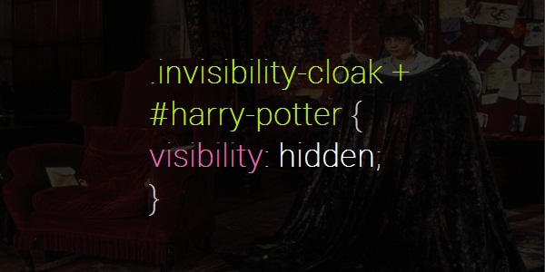 invisibility cloak harry potter