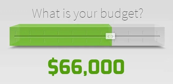 Budget Slider