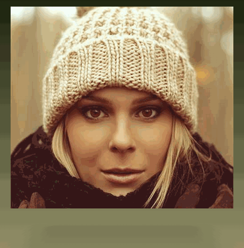 CSS 3D Captioned Domino Image