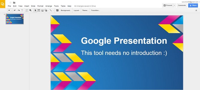 Google Presentation
