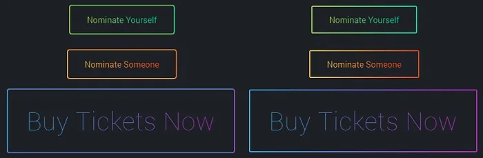 Gradient Ghost Buttons