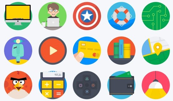 Mintie Flat Icons