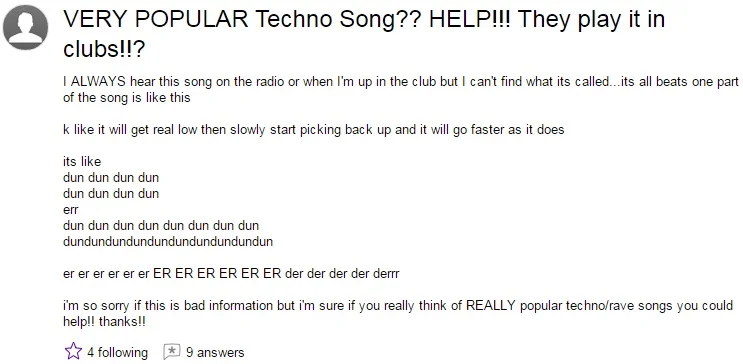 Techno Song