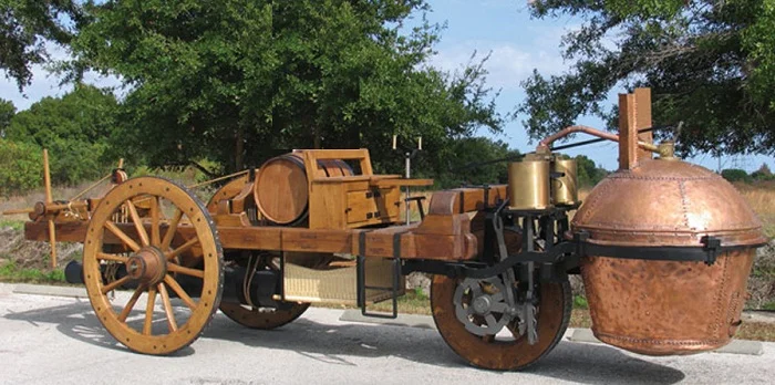self-propelled mechanical vehicle