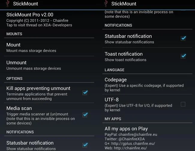 StickMount