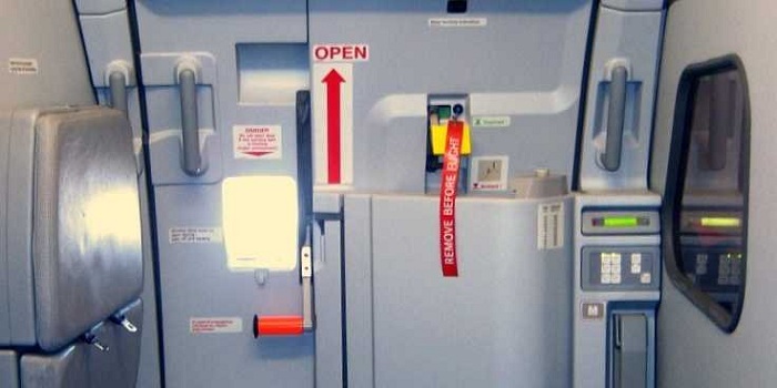 airplane door