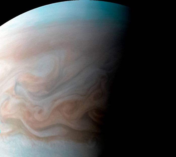 Jupiter Cloudscape in High Resolution