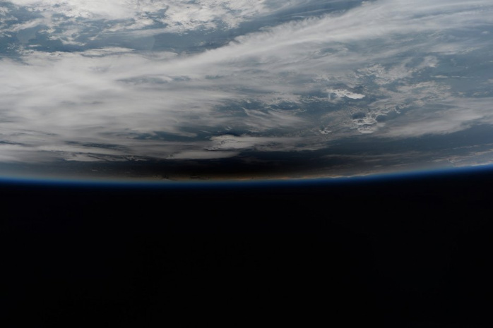 eclipse from space station