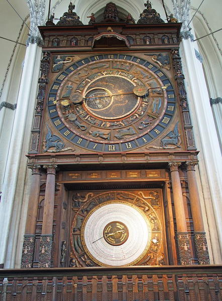 Rostock clock