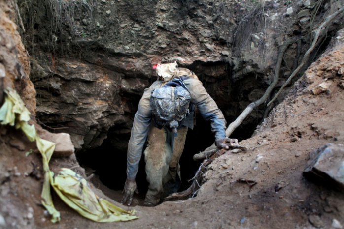 Illegal mining