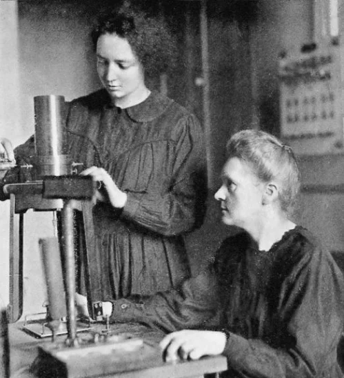 Irene and Marie Curie 1925