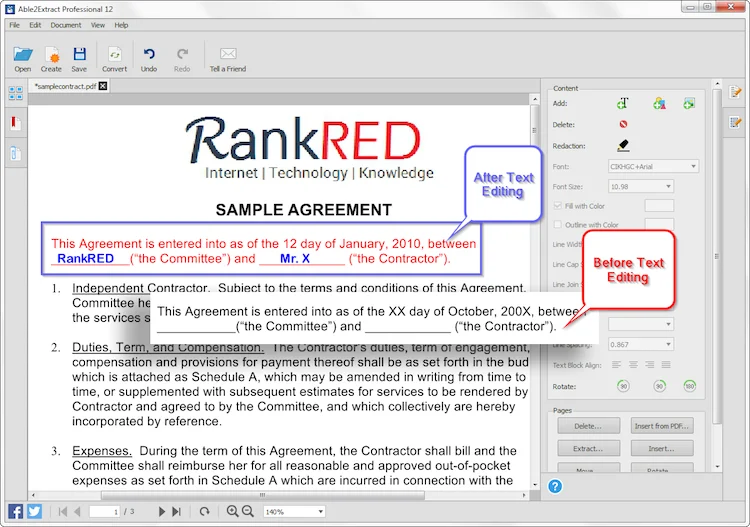 Convert And Edit PDFs