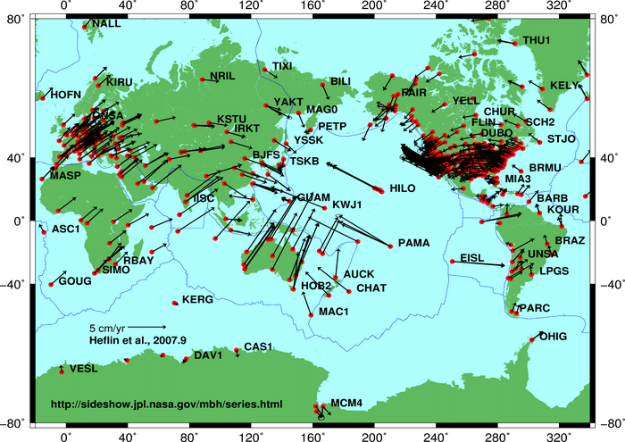 plate tectonics