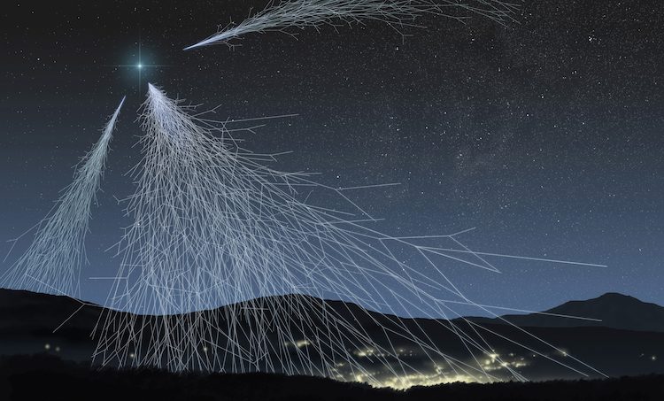 origin of High-Energy Space Particles