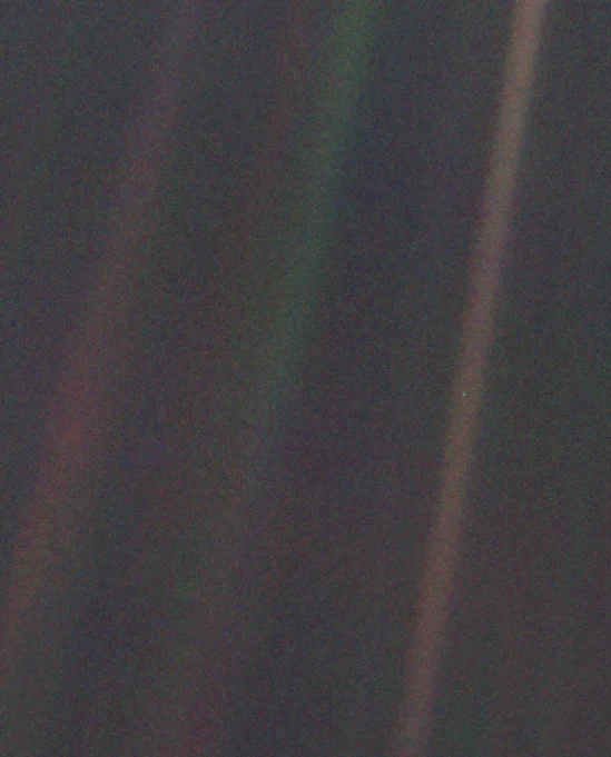 Pale blue Dot