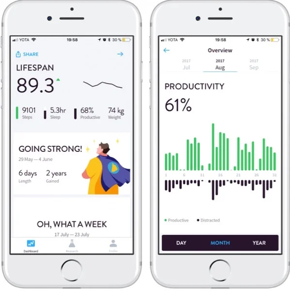 iPhone app with AI Can Predict Your Lifespan