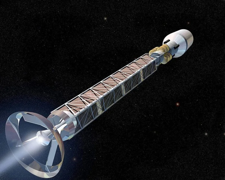 Antimater rocket