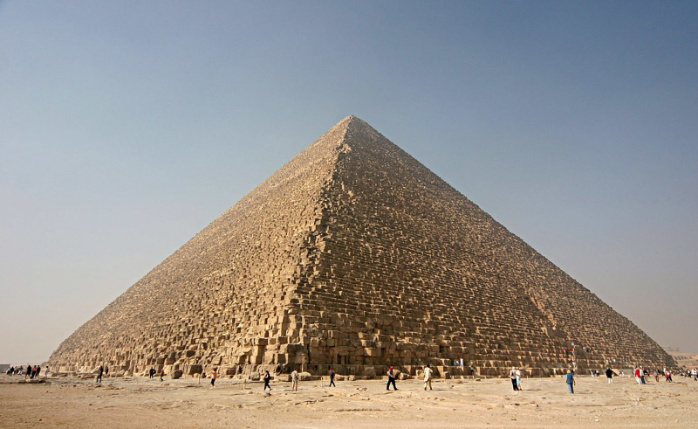 facts of the pyramid of giza