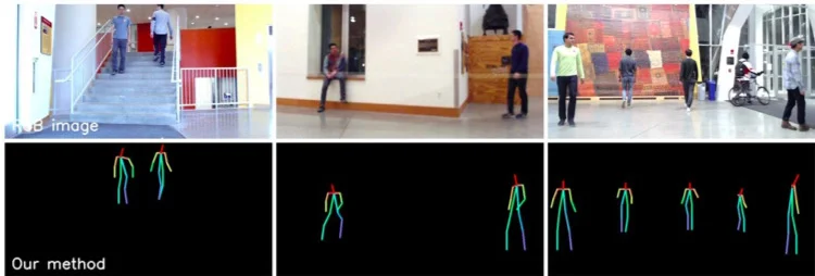 AI sees humans through walls using radio signals