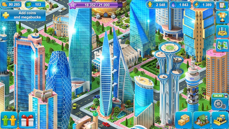 best city building games - megapolis