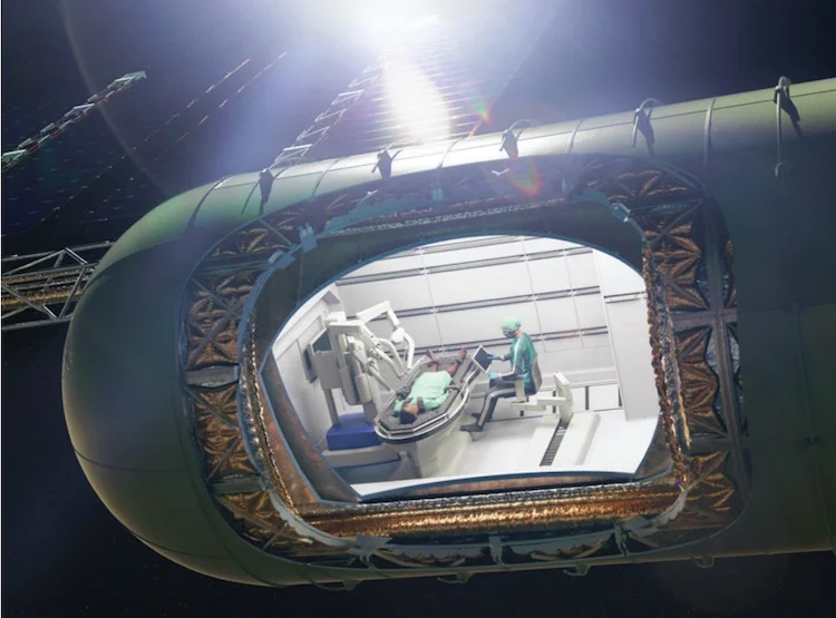 Human Surgery In Space