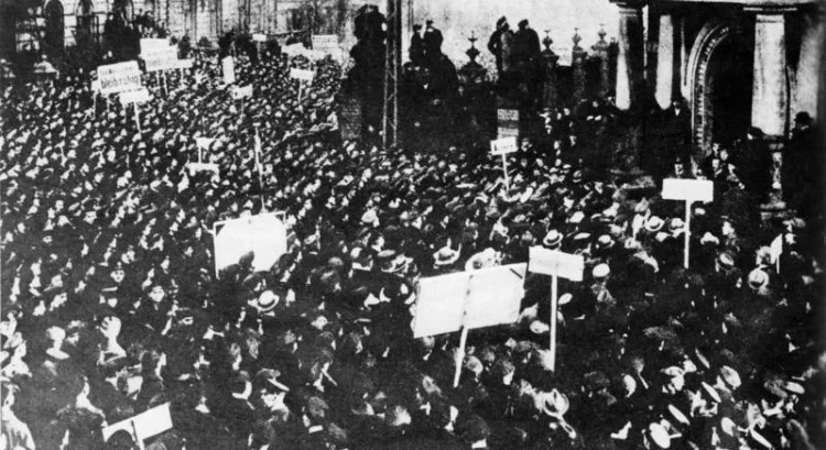 German Revolution in 1918