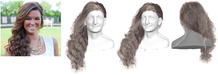 HairNet for rendering 3D Hair