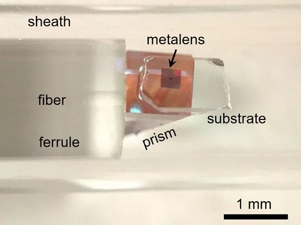 new class of Endoscopic Imaging Catheter with metalens