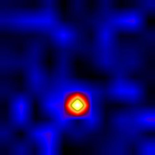 Shape Of Matter Near A Black Hole