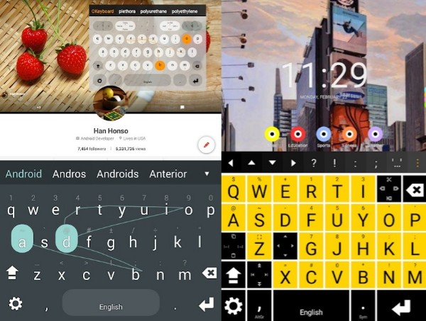 Multiling Android Keyboard app