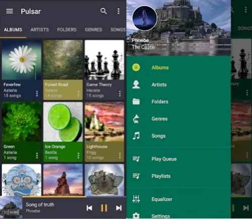 Pulsar Music Player