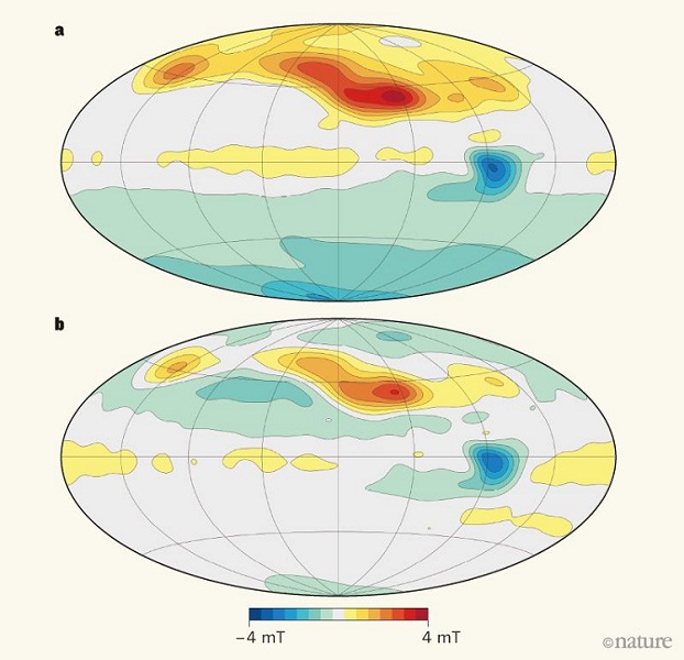 dipolar and non-dipolar magnetic field of Jupiter