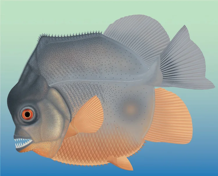 earliest known flesh-eating fish