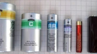 Alkaline batteries